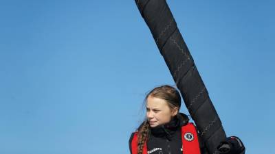 Greta Thunberg já chegou a Portugal